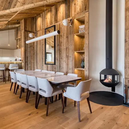 Chalet Luxueux Pour 12 Personnes - Beaute Et Luxe Courchevel