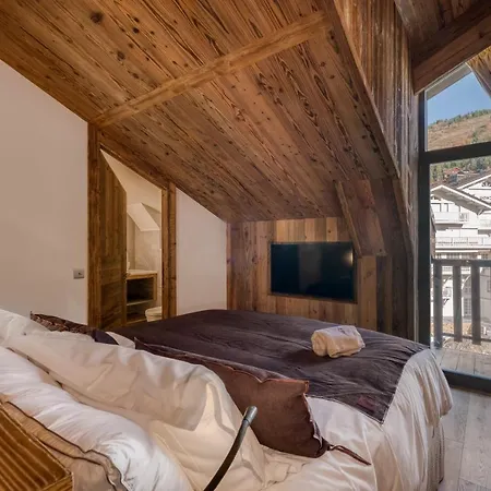Chalet Luxueux Pour 12 Personnes - Beaute Et Luxe Prázdninový dům Courchevel