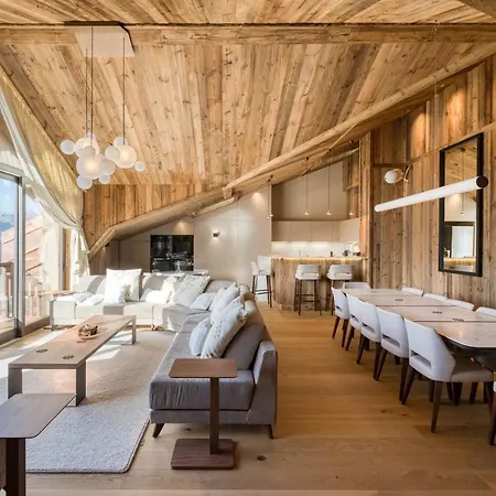 Chalet Luxueux Pour 12 Personnes - Beaute Et Luxe Courchevel